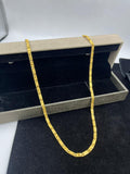 1 GRAM GOLD FORMING STAR NAWABI CHAIN FOR MEN DESIGN A-290