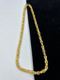 1 GRAM GOLD FORMING INDO ROUND CHAIN FOR MEN DESIGN A-292