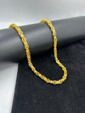 1 GRAM GOLD FORMING INDO ROUND CHAIN FOR MEN DESIGN A-293