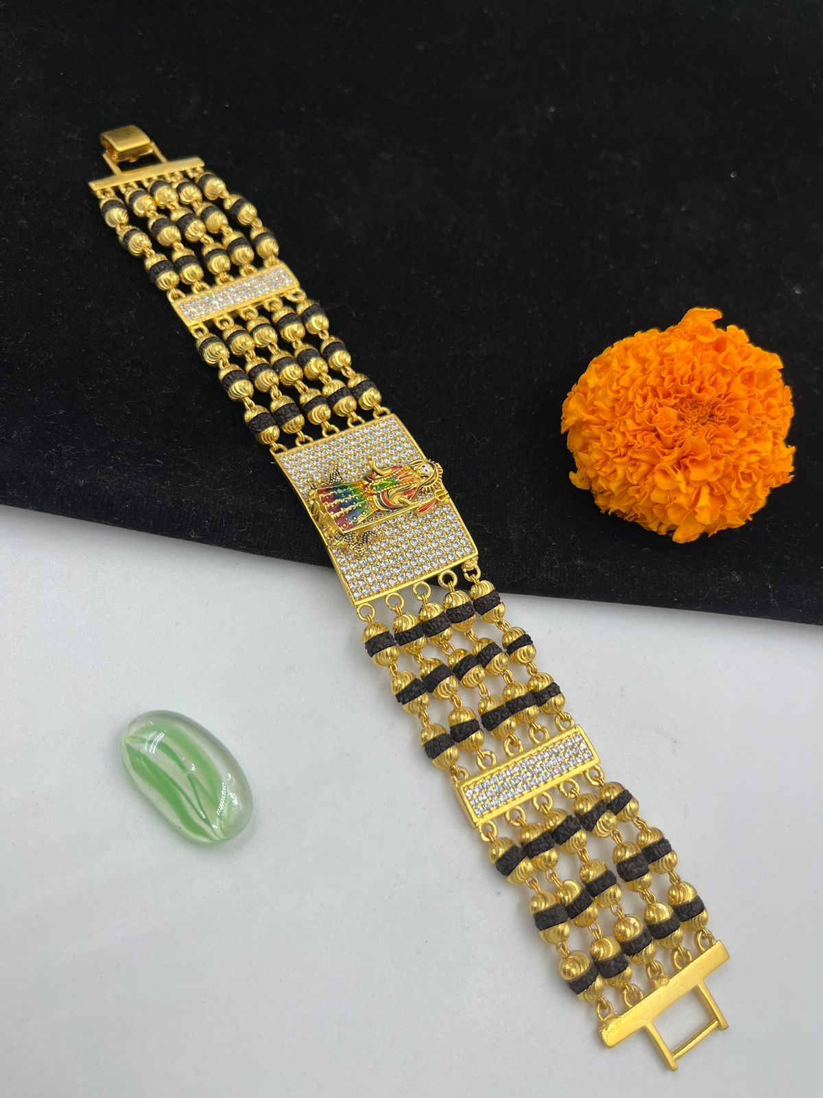 GEERA JEWELLS Alloy Zircon Gold-plated Bracelet Price in India - Buy GEERA  JEWELLS Alloy Zircon Gold-plated Bracelet Online at Best Prices in India |  Flipkart.com