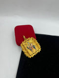 1 GRAM GOLD FORMING MAA MELDI RAJWADI PENDANT FOR MEN DESIGN A-280