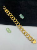 1 GRAM GOLD FORMING ROUND KADI BRACELET FOR MEN DESIGN A-136