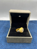 1 GRAM GOLD FORMING MUDRA RING FOR MEN DESIGN A-504