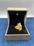 1 GRAM GOLD FORMING CROWN RING FOR MEN DESIGN A-509