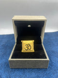 1 GRAM GOLD FORMING OM (AUM) RING FOR MEN DESIGN A-520