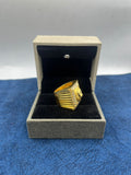 1 GRAM GOLD FORMING LION RING FOR MEN DESIGN A-522