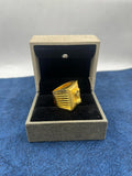 1 GRAM GOLD FORMING MUDRA RING FOR MEN DESIGN A-523