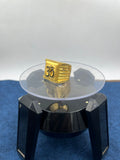1 GRAM GOLD FORMING OM (AUM) RING FOR MEN DESIGN A-533
