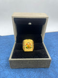 1 GRAM GOLD FORMING GANPATI BAPPA RING FOR MEN DESIGN A-537