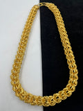 1 GRAM GOLD FORMING GOP KOYLI CHAIN FOR MEN DESIGN A-302