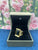 1 GRAM GOLD FORMING BLACK DIAMOND RING FOR MEN DESIGN A-555