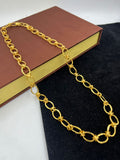 1 GRAM GOLD PLATED CHAIN FOR MEN DESIGN A-319