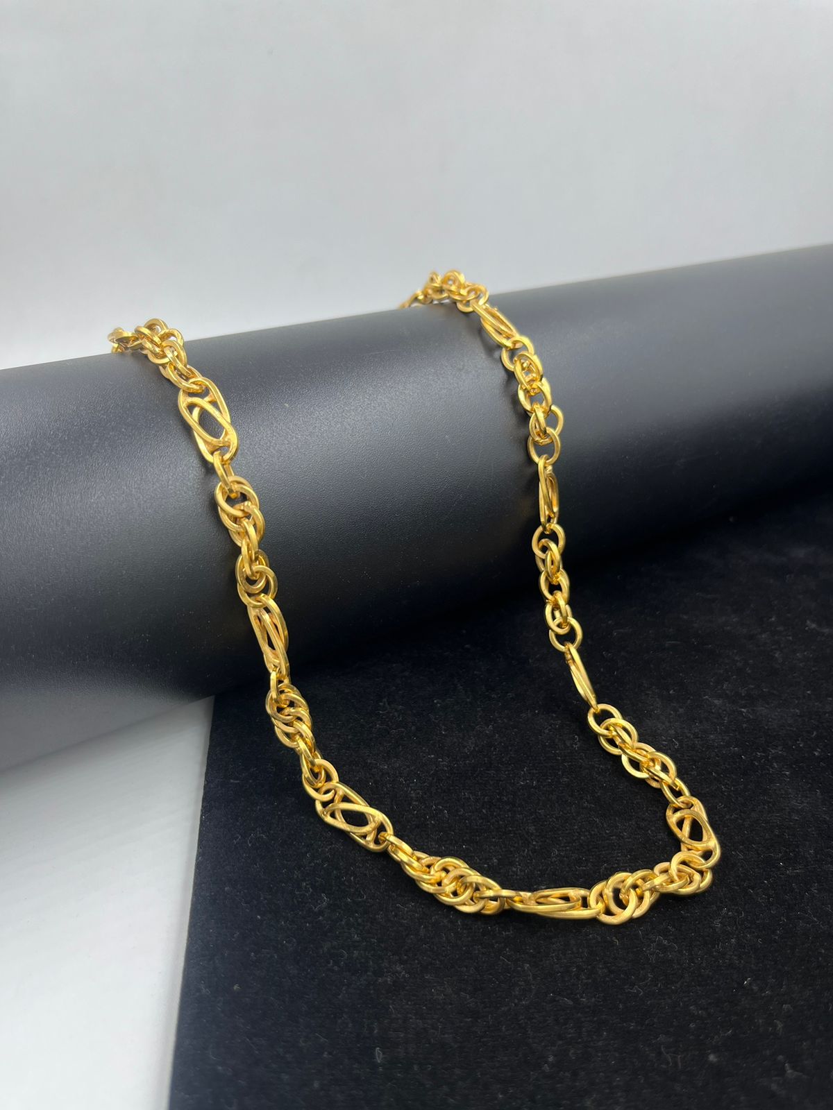 1 GRAM GOLD FORMING CHAIN FOR MEN DESIGN A-329