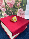 1 GRAM GOLD FORMING MUDRA RING FOR MEN DESIGN A-562