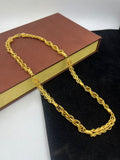 1 GRAM GOLD FORMING CHAIN FOR MEN DESIGN A-339