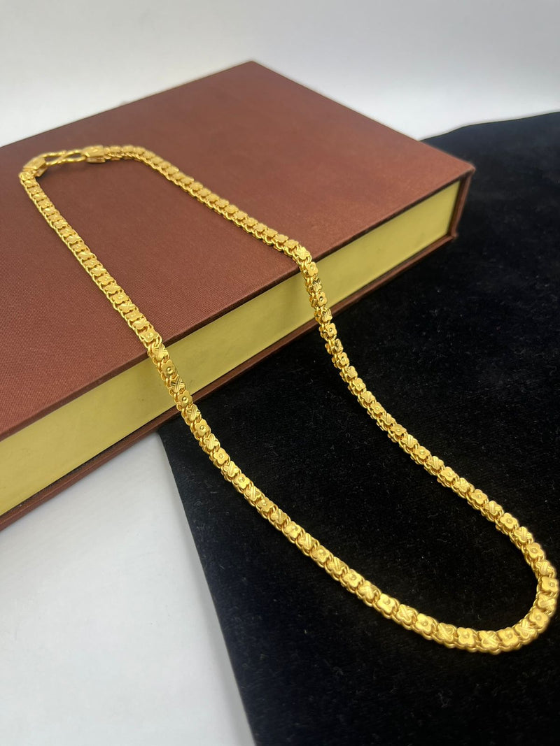 1 GRAM GOLD CHAIN FOR MEN DESIGN A-351