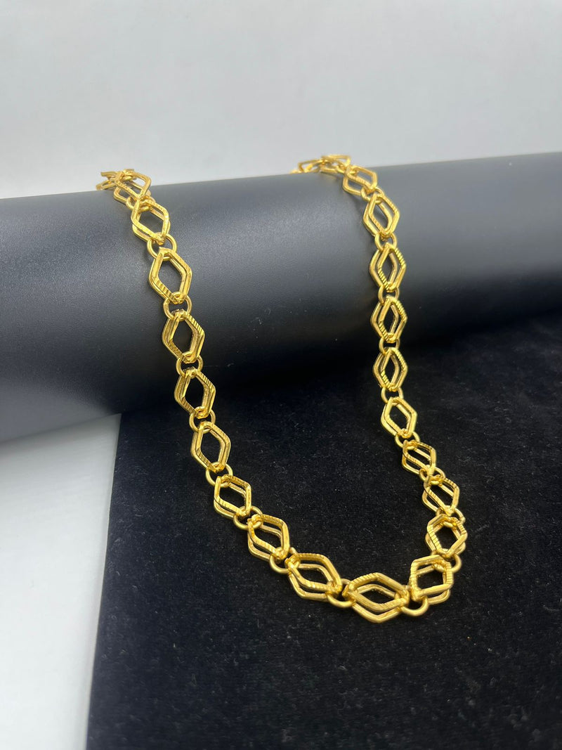1 GRAM GOLD CHAIN FOR MEN DESIGN A-353