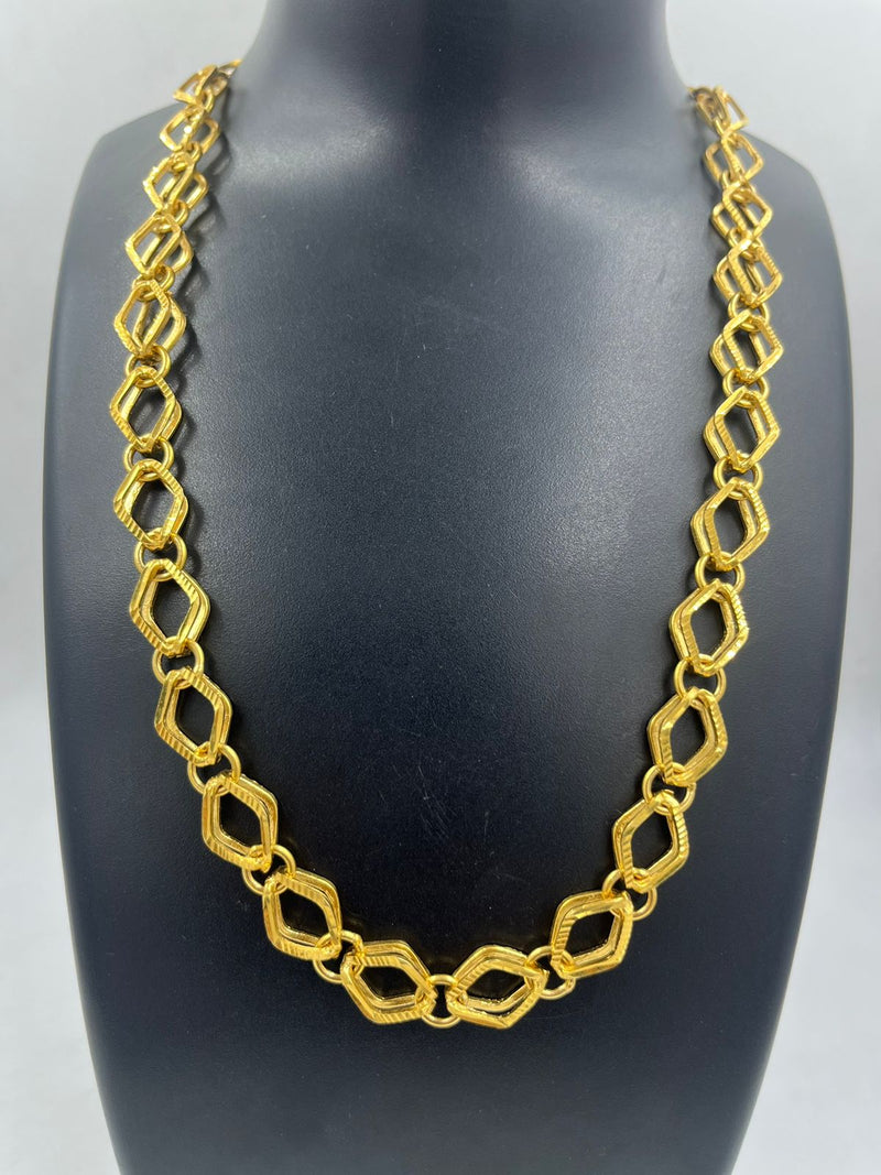 1 GRAM GOLD CHAIN FOR MEN DESIGN A-353