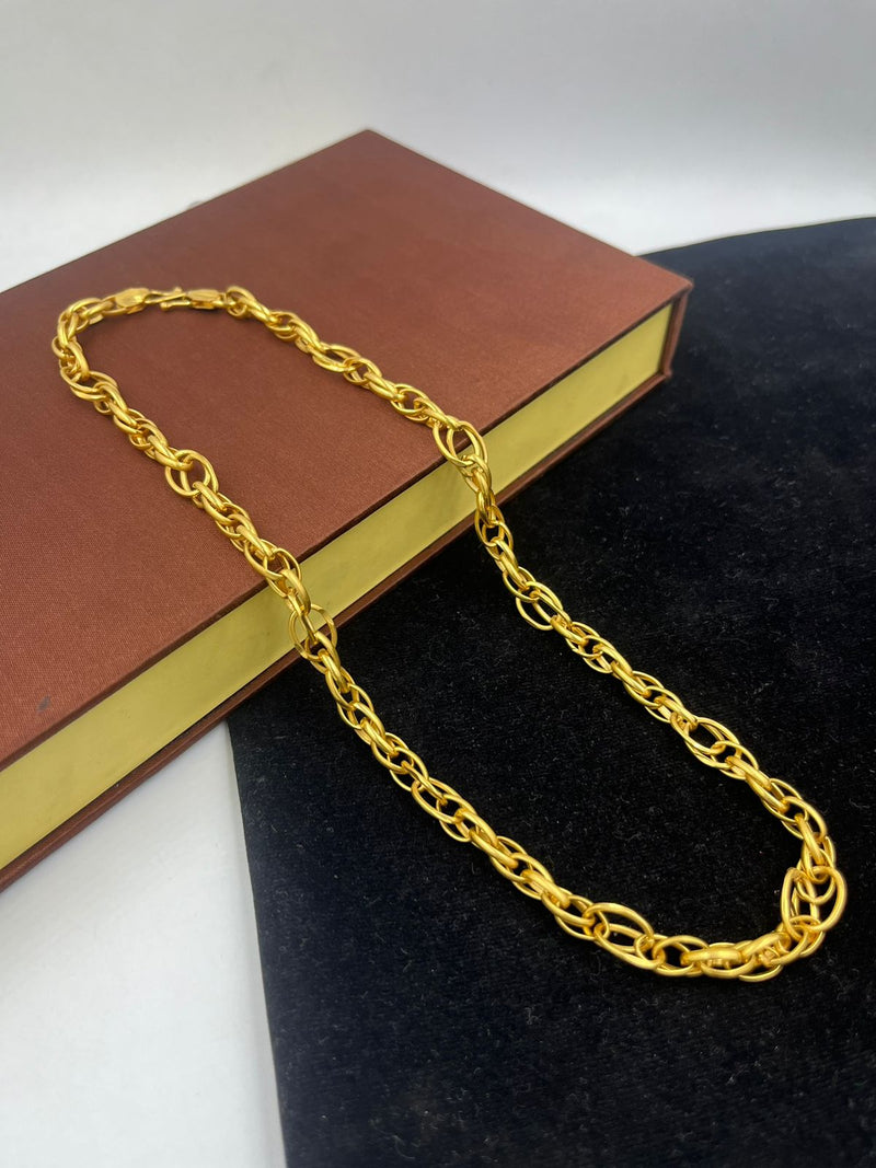 1 GRAM GOLD CHAIN FOR MEN DESIGN A-357