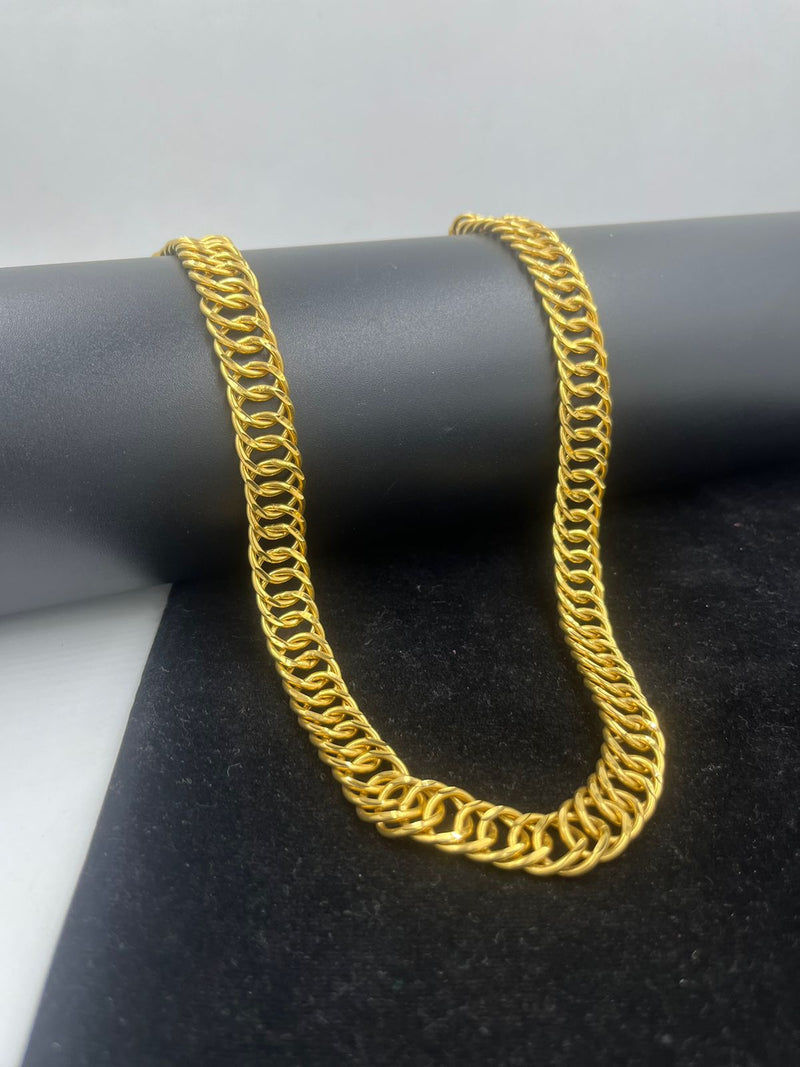 1 GRAM GOLD CHAIN FOR MEN DESIGN A-366