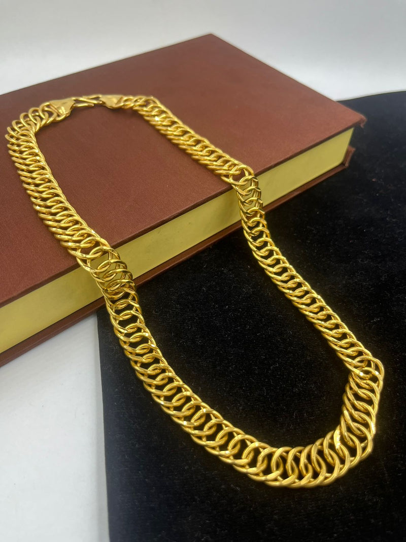 1 GRAM GOLD CHAIN FOR MEN DESIGN A-366