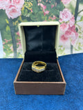 1 GRAM GOLD DIAMOND RING FOR MEN DESIGN A-569