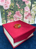 1 GRAM GOLD DIAMOND RING FOR MEN DESIGN A-569