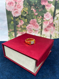 1 GRAM GOLD DIAMOND RING FOR MEN DESIGN A-579