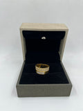 1 GRAM GOLD DIAMOND RING FOR MEN DESIGN A-582