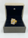 1 GRAM GOLD JAGUAR RING FOR MEN DESIGN A-592
