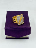 1 GRAM GOLD JAGUAR RING FOR MEN DESIGN A-592