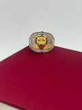 1 GRAM GOLD LION FACE RING FOR MEN DESIGN A-612