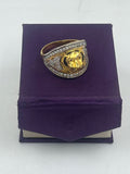 1 GRAM GOLD LION FACE RING FOR MEN DESIGN A-612