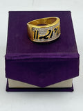 1 GRAM GOLD RAM RING FOR MEN DESIGN A-630