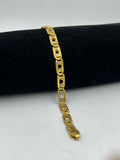 1 GRAM GOLD NAWABI BISCUITS BRACELET FOR MEN DESIGN A-213
