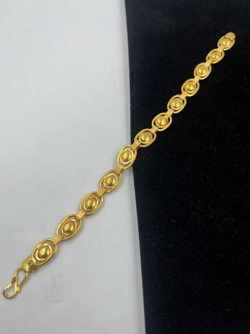 1 GRAM GOLD BRACELET FOR MEN DESIGN A-222
