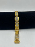 1 GRAM GOLD DIAMOND BRACELET FOR MEN DESIGN A-229