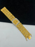 1 GRAM GOLD JAY GOGA BRACELET FOR MEN DESIGN A-256