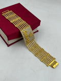 1 GRAM GOLD MAA SIKOTER DIAMOND BRACELET FOR MEN DESIGN A-262