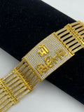 1 GRAM GOLD MAA SIKOTER DIAMOND BRACELET FOR MEN DESIGN A-262