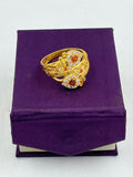 1 GRAM GOLD LADIES RING FOR WOMEN DESIGN A-9