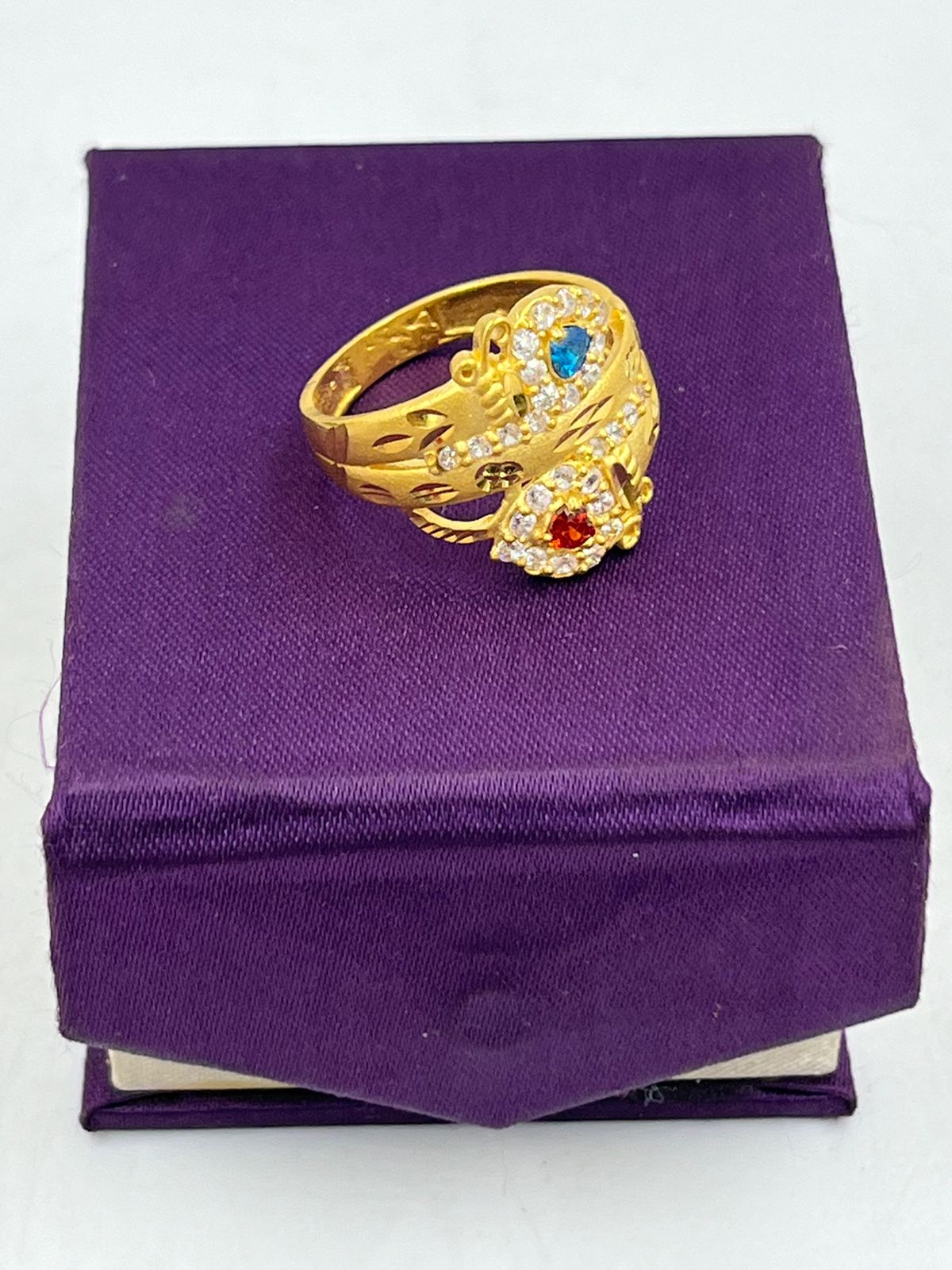 Gold ring designs for women /gold ring design 💍 - YouTube