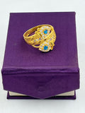 1 GRAM GOLD LADIES RING FOR WOMEN DESIGN A-12