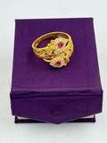 1 GRAM GOLD LADIES RING FOR WOMEN DESIGN A-15