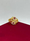 1 GRAM GOLD LADIES RING FOR WOMEN DESIGN A-17