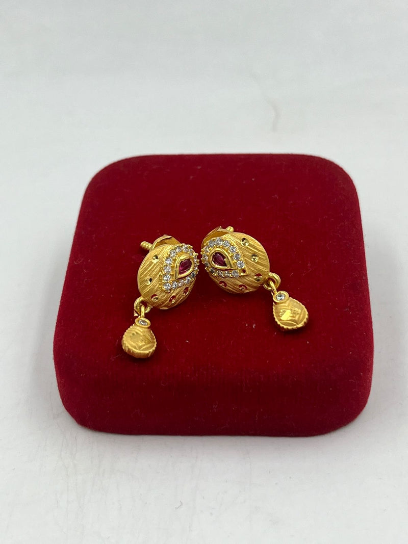 1 GRAM GOLD LADIES EARING FOR WOMEN DESIGN A-12