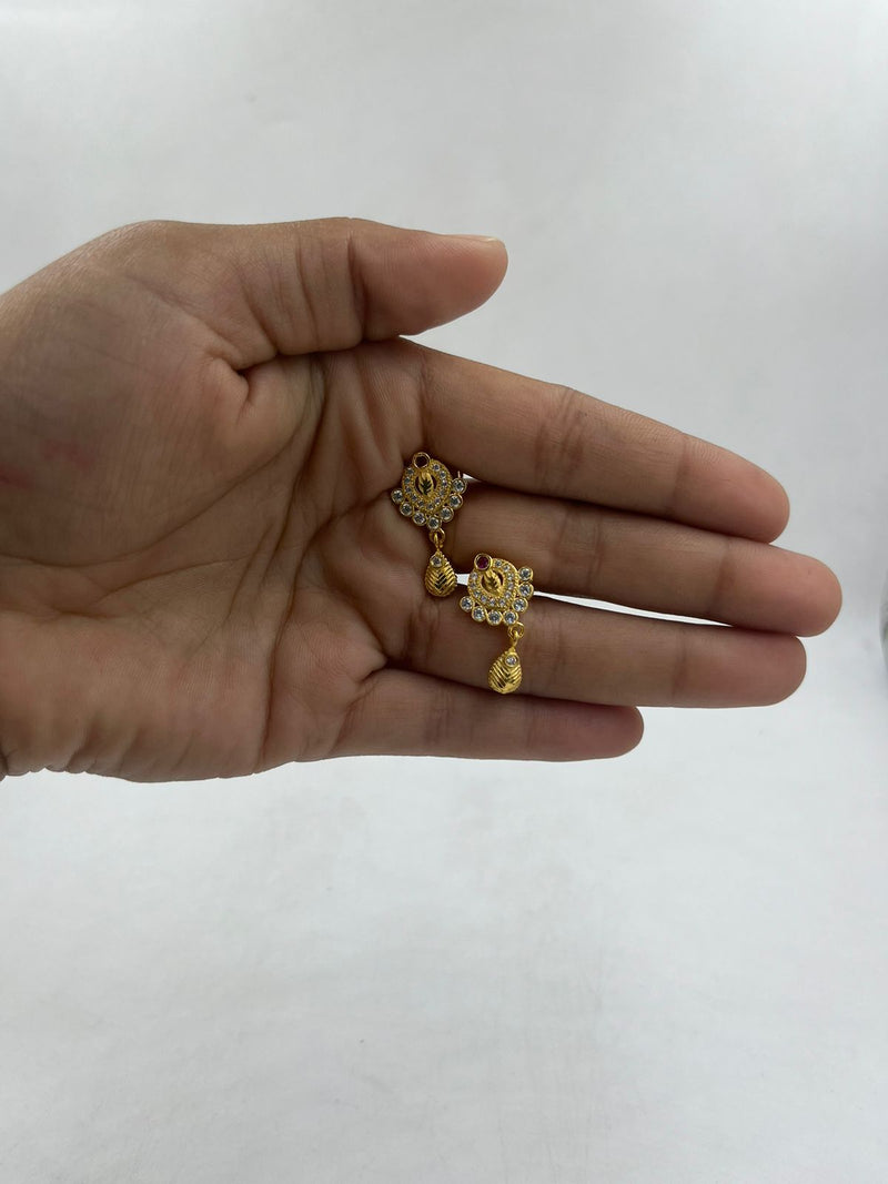 1 GRAM GOLD LADIES EARING FOR WOMEN DESIGN A-13