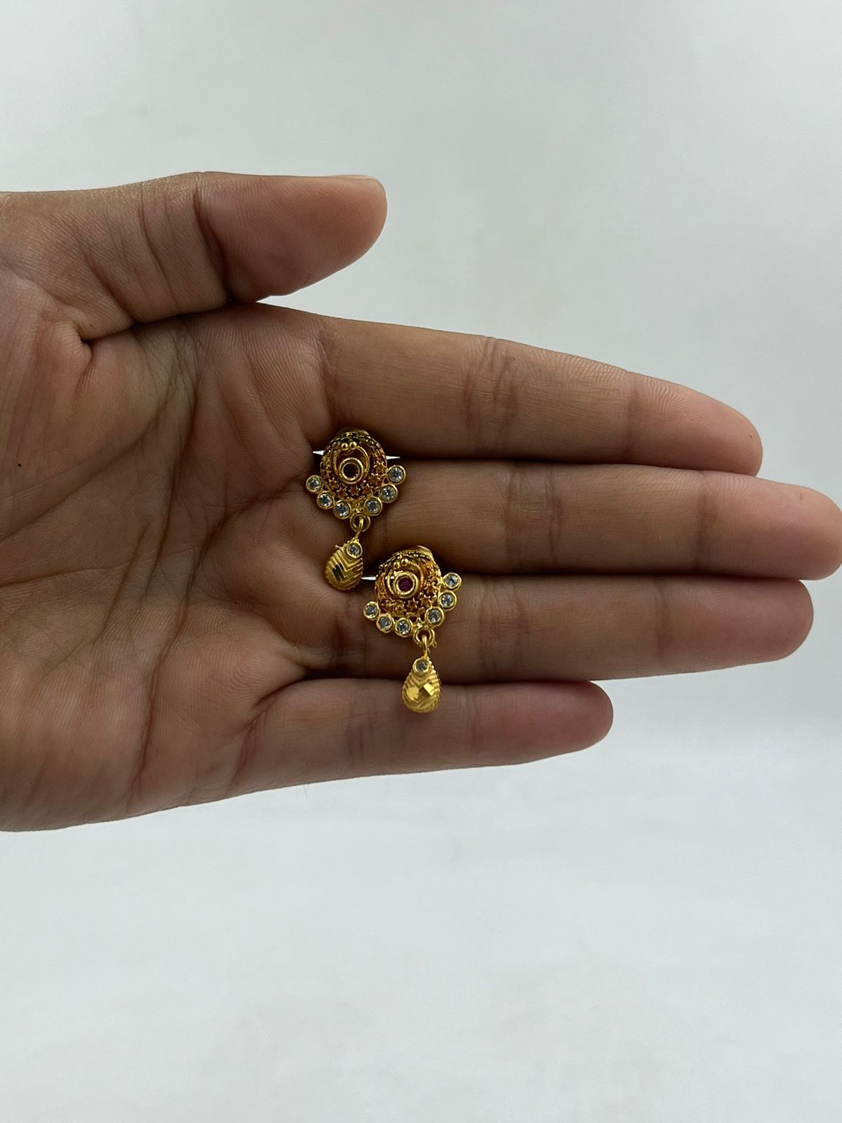મહિલાઓ માટે 1 ગ્રામ ગોલ્ડ લેડીઝ ઈયરિંગ ડિઝાઇન A-14