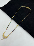1 GRAM GOLD LADIES MANGALSUTRA FOR WOMEN DESIGN A-17