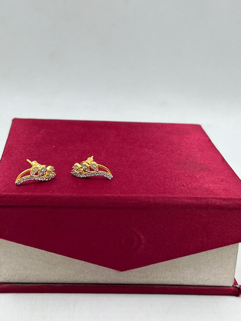 1 GRAM GOLD LADIES EARING FOR WOMEN DESIGN A-25